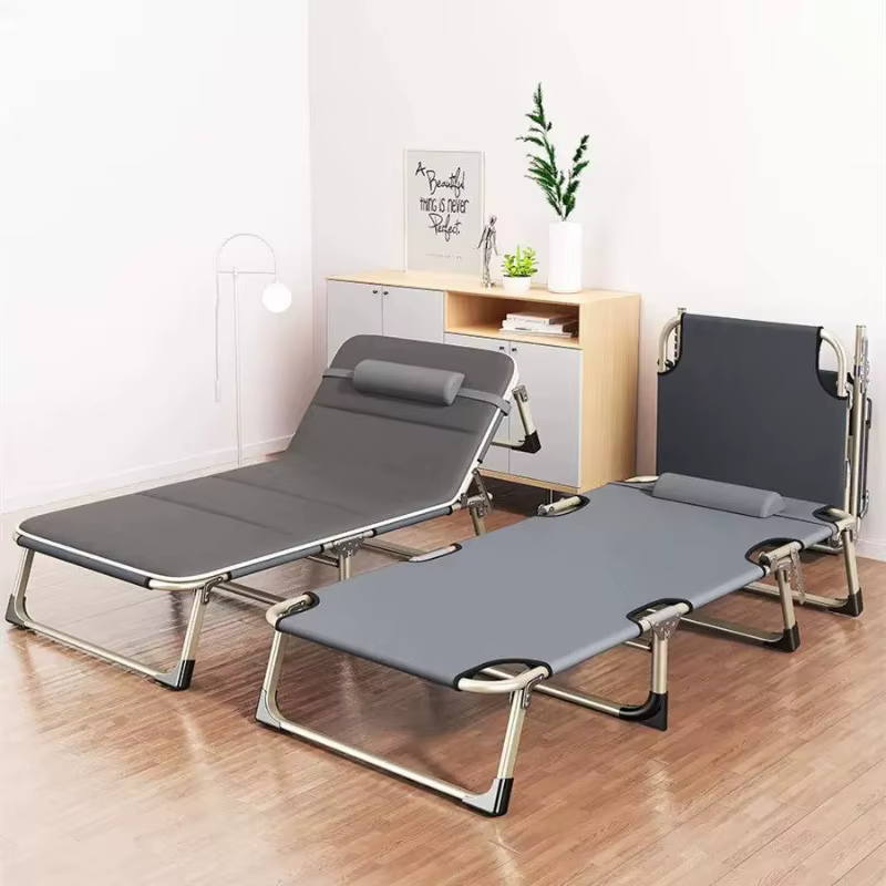 Lit pliant d'appoint pour bureau, hôpital, enfants, gain de place, lit de sol, jardin, adultes, lits individuels, mobilier de chambre