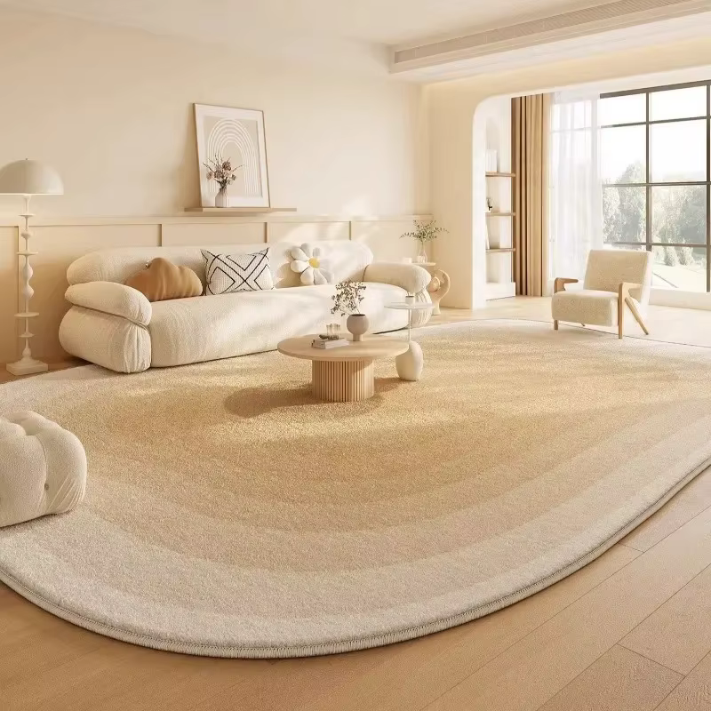 Tapis de sol doux et moelleux pour salon