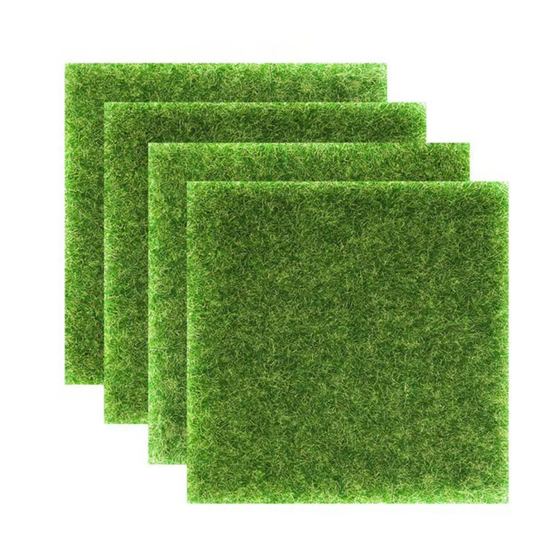 Tapis de gazon artificiel vert