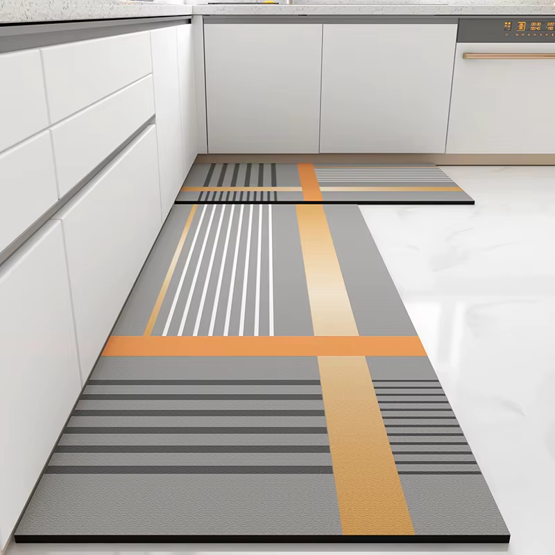 Tapis de cuisine en PVC imperméable