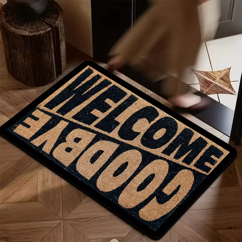 WELCOME GOODBYE – tapis de bienvenue amusant