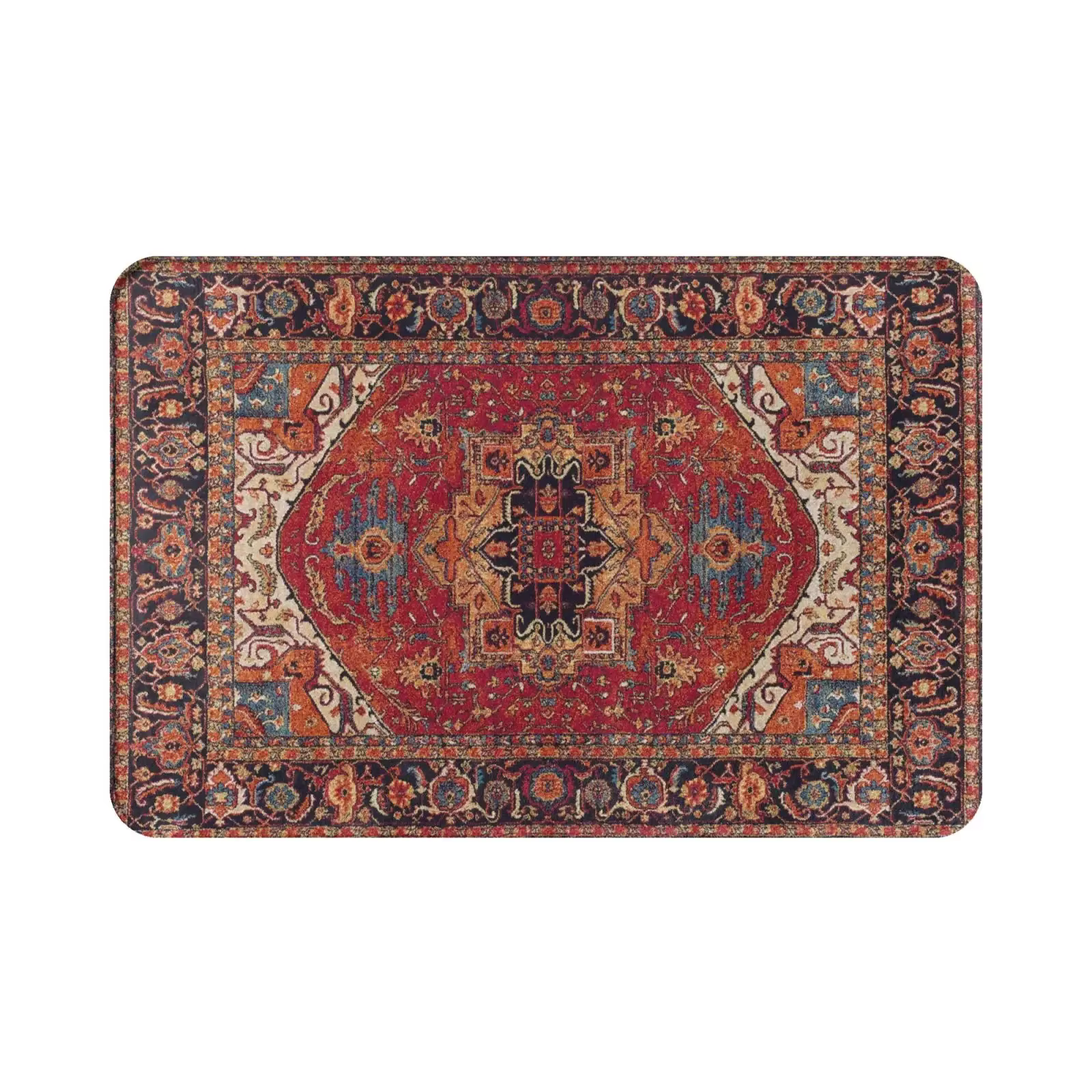 VIKAMA tapis ethnique marocain salle de bain cuisine