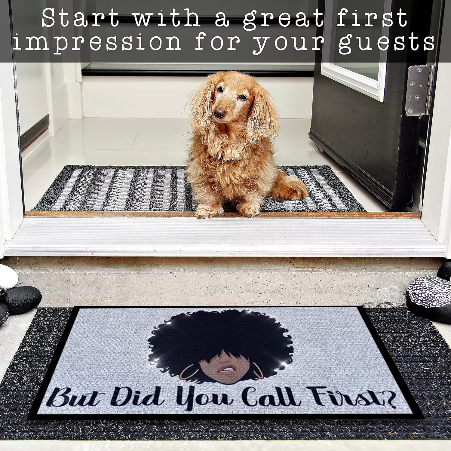 Tapis de porte mais vous l'appelez-vous