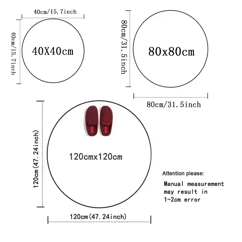 Jackass disque circulaire tapis motif zone