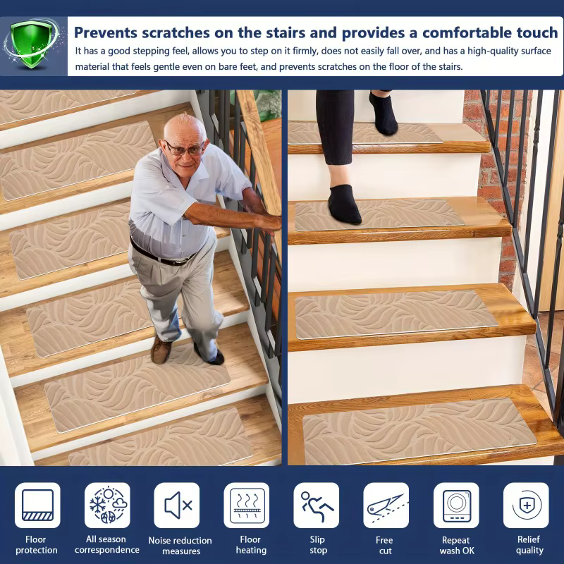 Tapis antidérapants pour escaliers