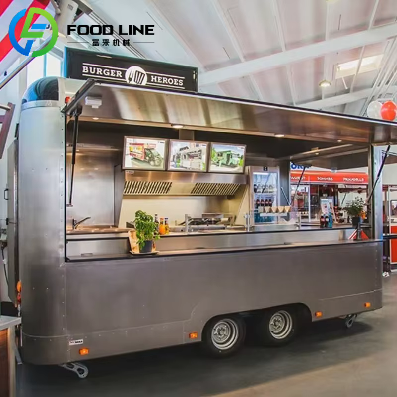 Usa cafés nourriture Van barbecue chariot de nourriture voiture Mobile crème glacée Pizza camion de nourriture remorque avec cuisine complète