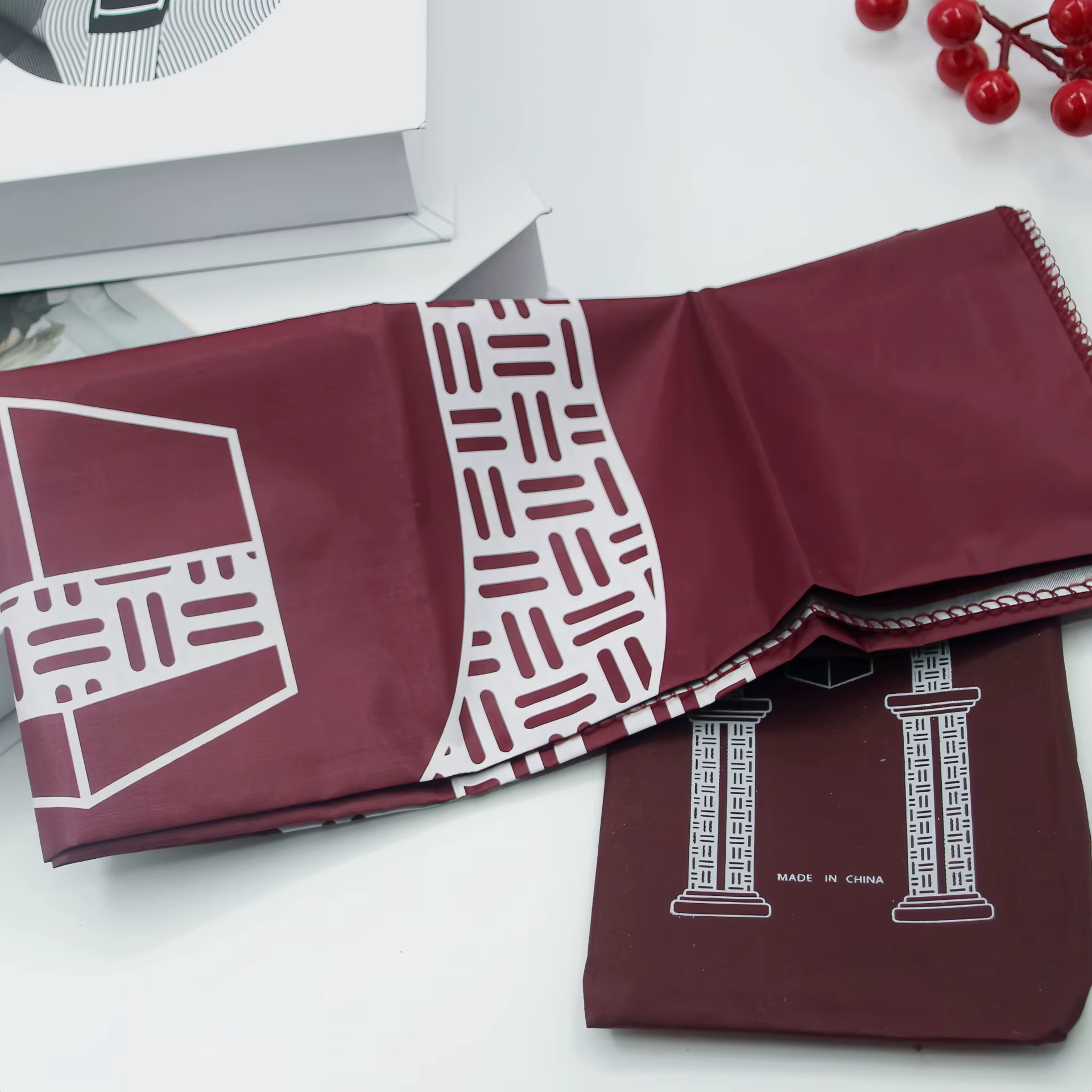 Tapis de prière portable à genoux pour l'islam musulman