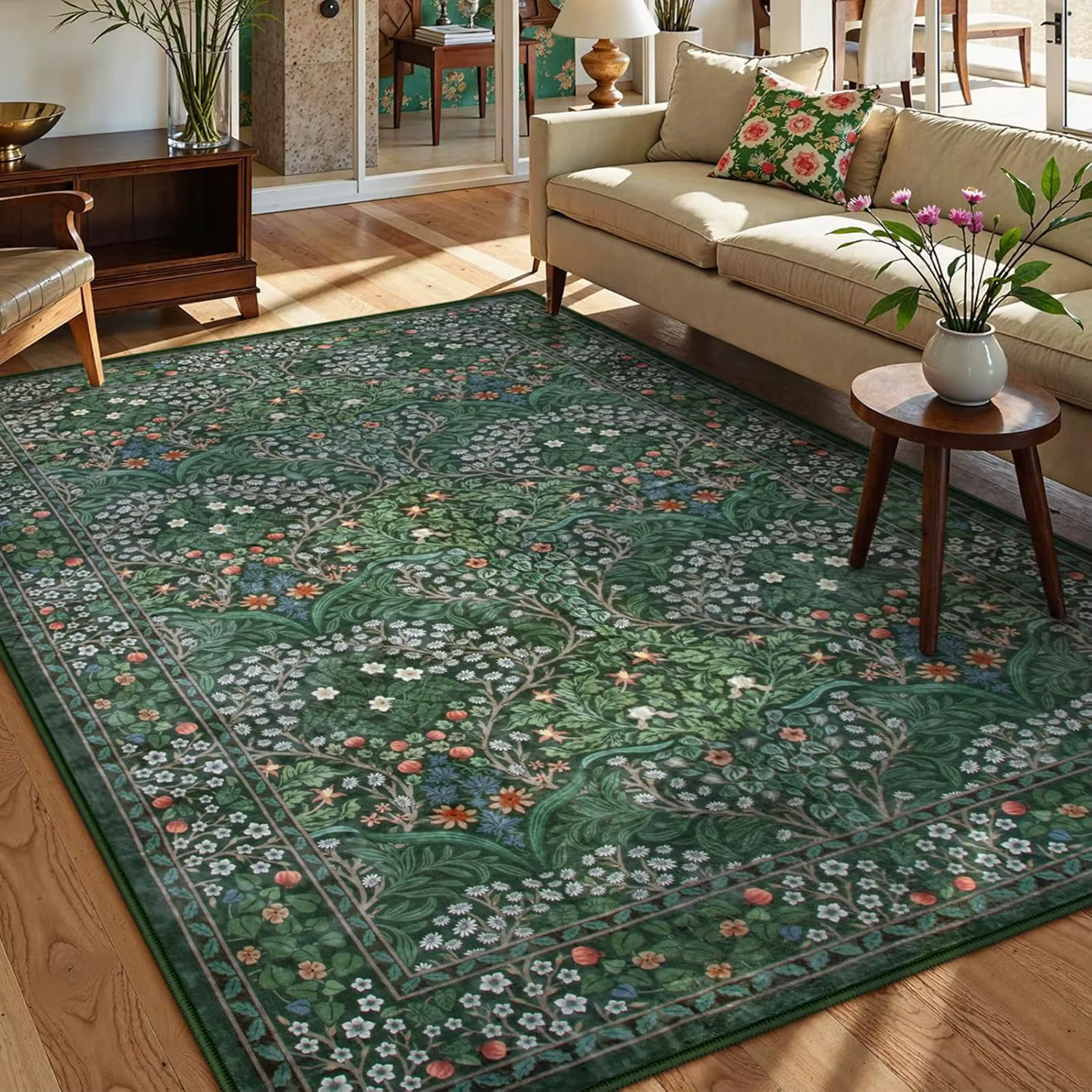 Tapis de salon nordique