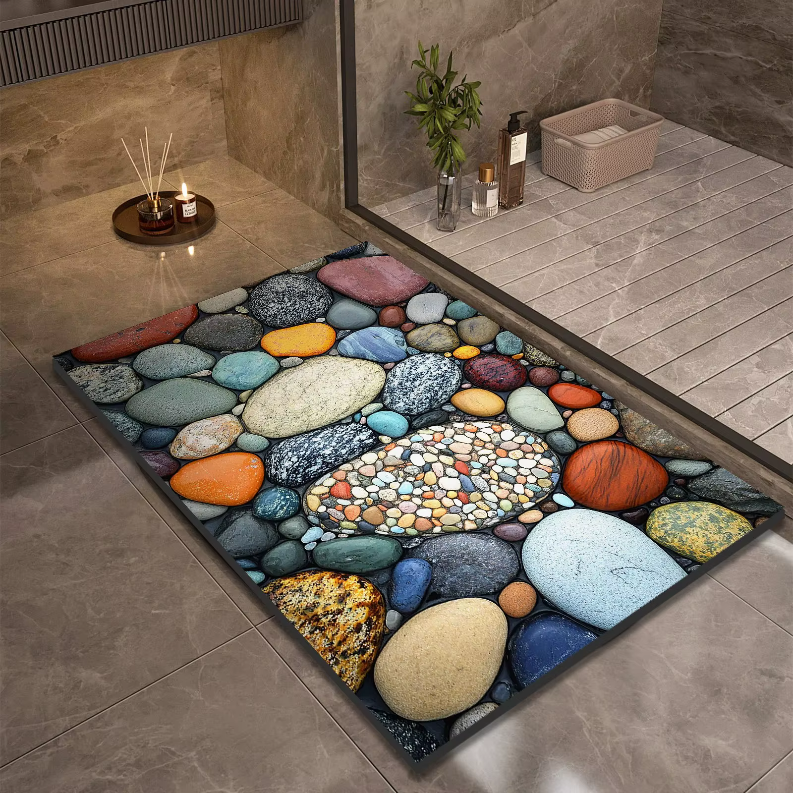 Tapis de bain en Diatomite