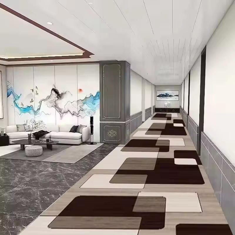 Tapis de couloir moderne pour couloir