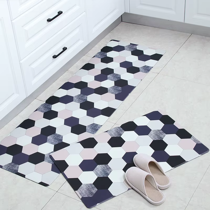 Tapis de cuisine imperméable et résistant à l'huile