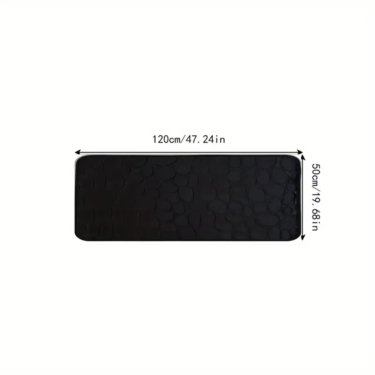 Tapis de sol de salle de bain de grande taille