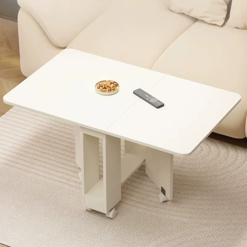 Table basse d'angle moderne pliable