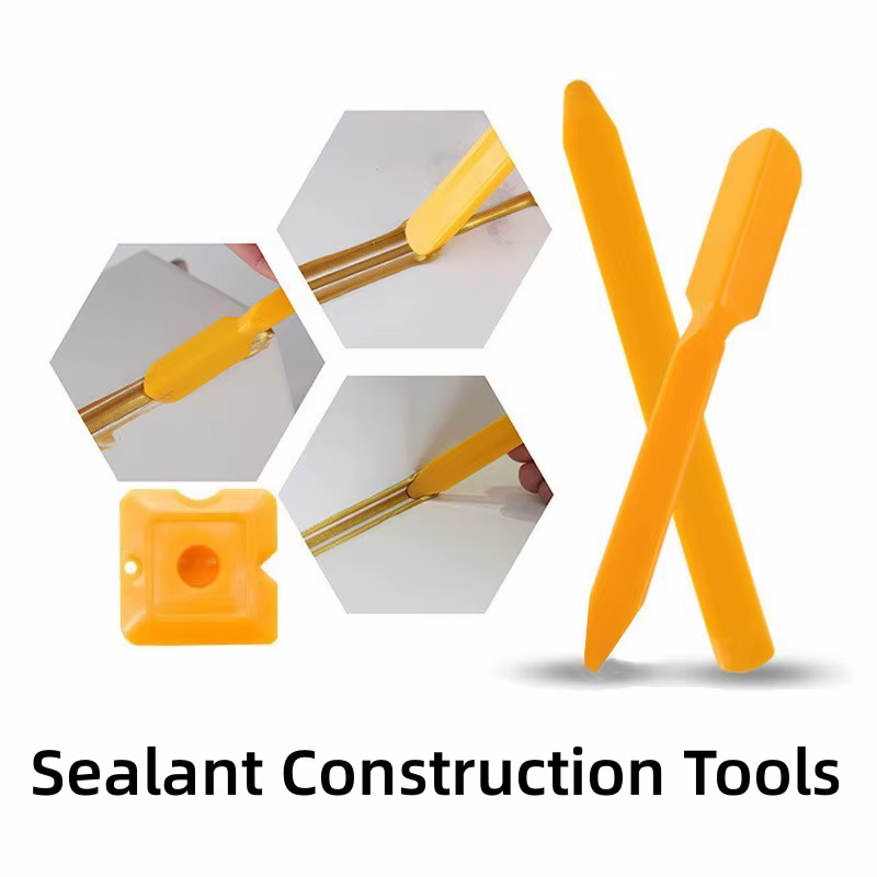 Kit d'outils de calfeutrage, spatule d'épandage de mastic de Joint, grattoir pour l'élimination des bords des coulis de carrelage et des fenêtres, outils de Construction de cuisine