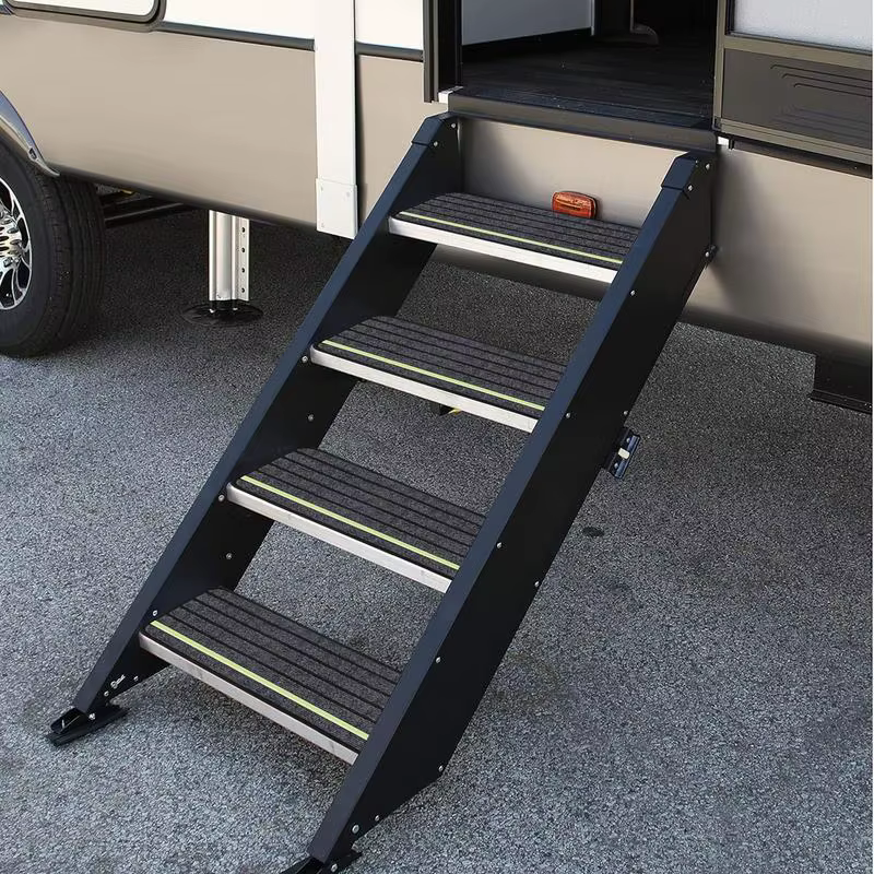 Tapis auto-adhésif antidérapant pour marches d'escalier de camping-car
