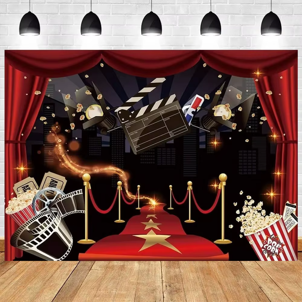 Cinéma Film nuit thème photographie Hollywood tapis rouge