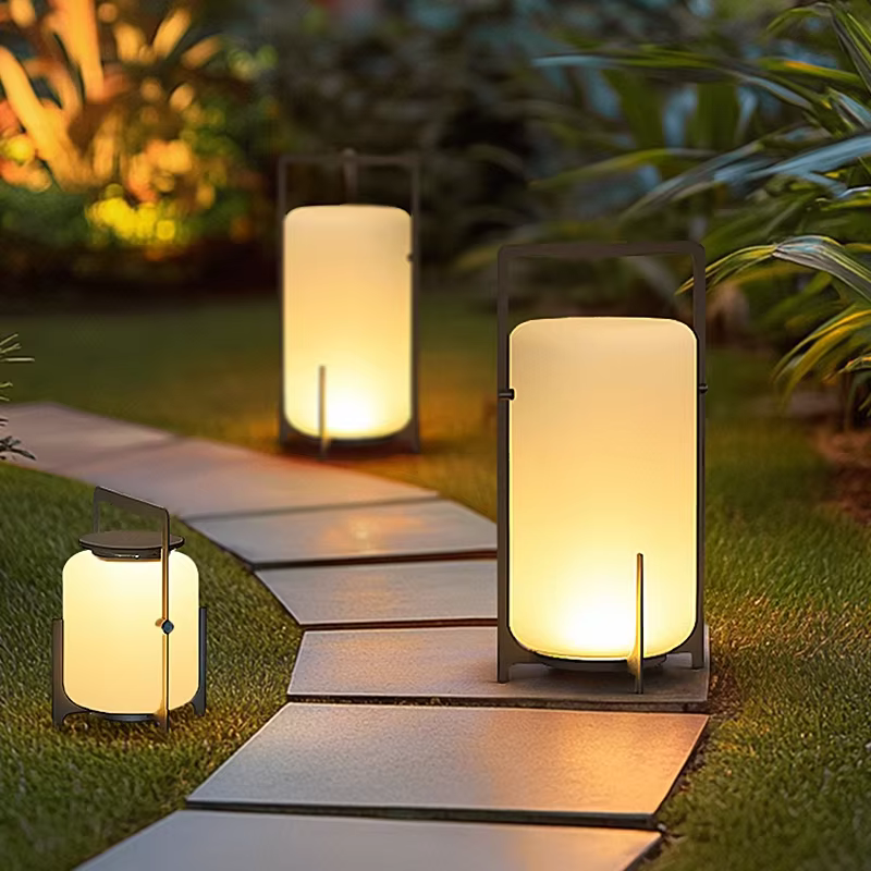 Lumière solaire de pelouse Lumière extérieure de pelouse de jardin étanche