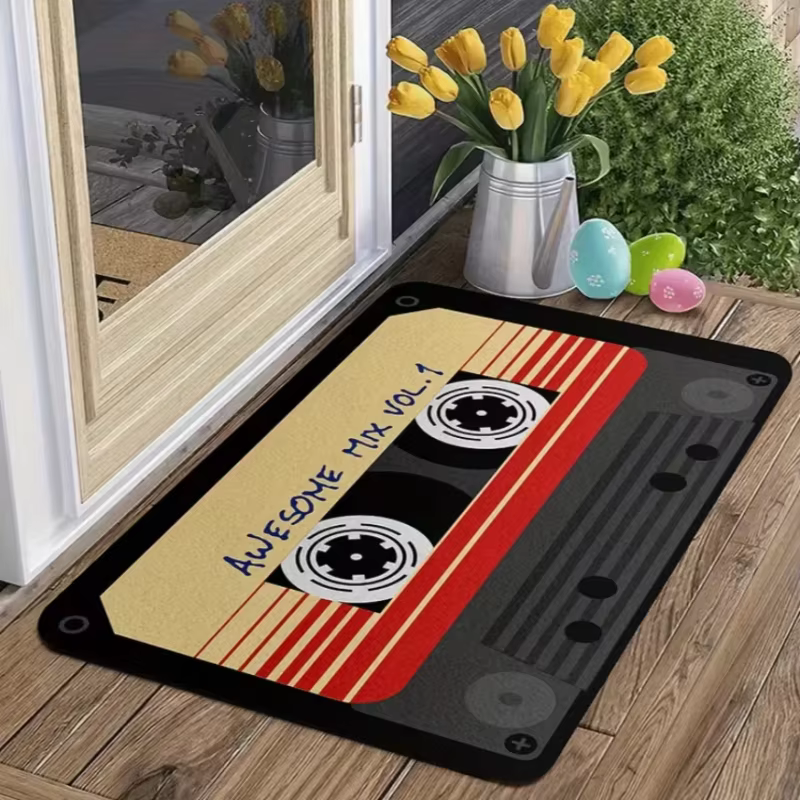 VIKAMA – tapis d'entrée vintage en vinyle
