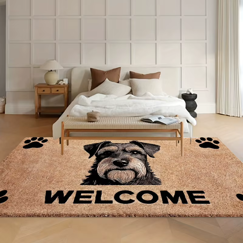 Tapis d'entrée « Bienvenue »
