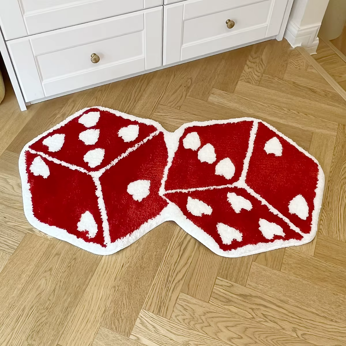 Tapis de chambre à coucher Tufted Lea