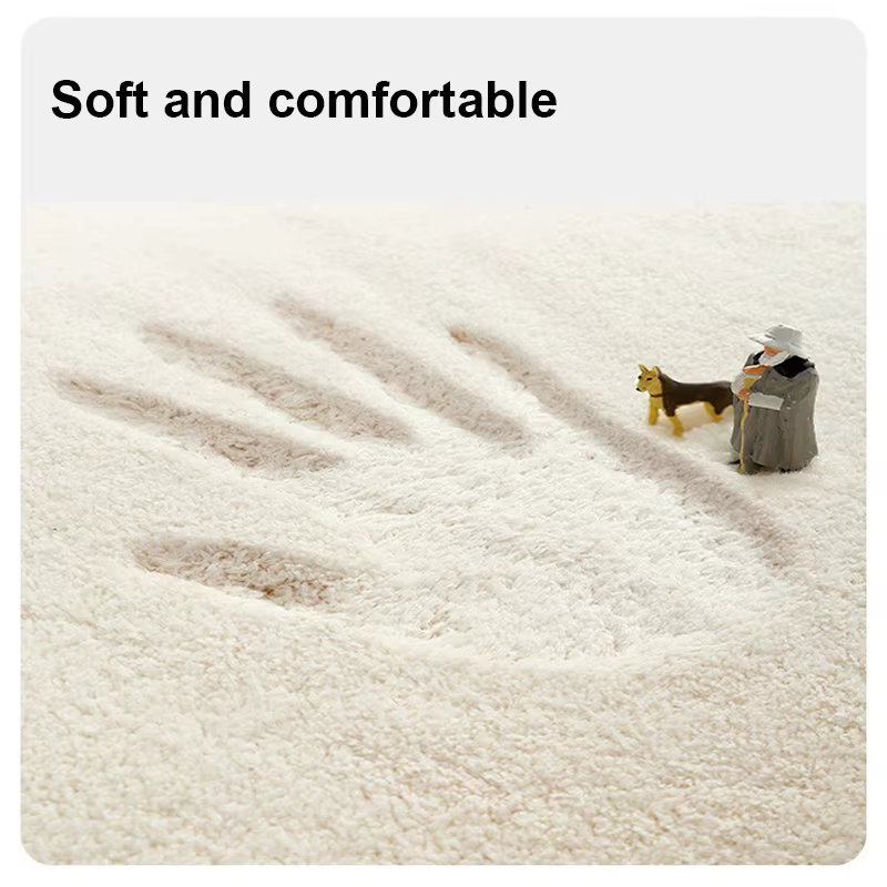 Tapis de chevet antidérapant pour chambre à coucher