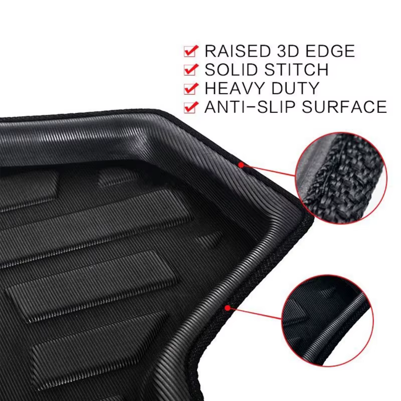 Tapis de Coffre Cargo Imperméable pour Voiture