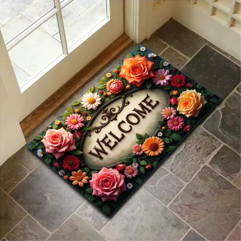 VIKAMA Tapis de sol rétro d'été