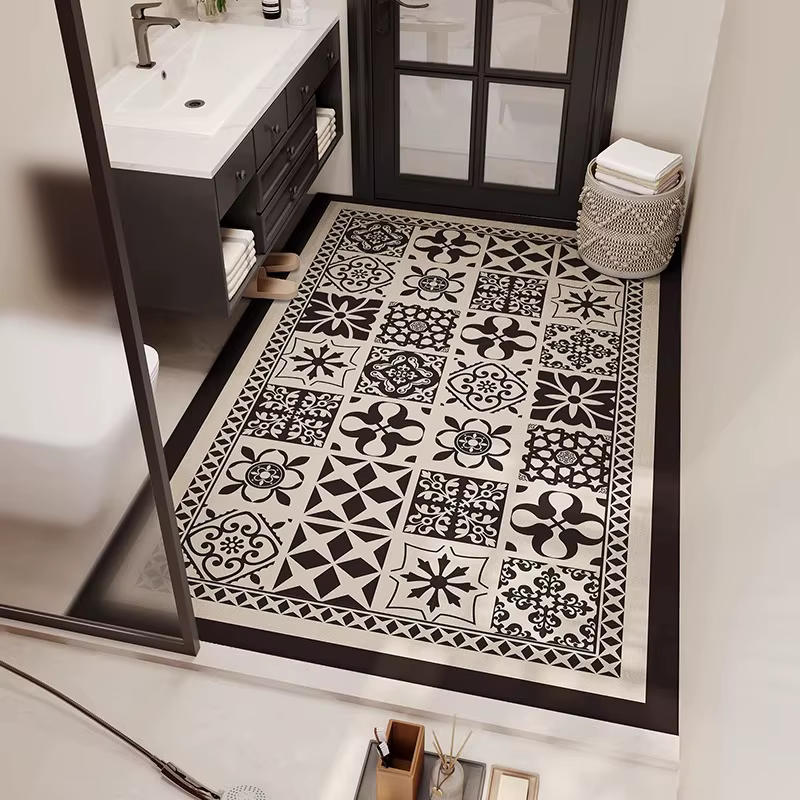 VIKAMA – tapis de bain de Style ethnique bohème