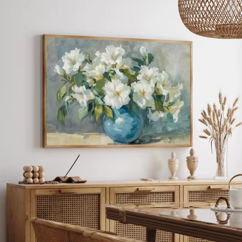 Toile de peinture Vintage de vie morte de cuisine