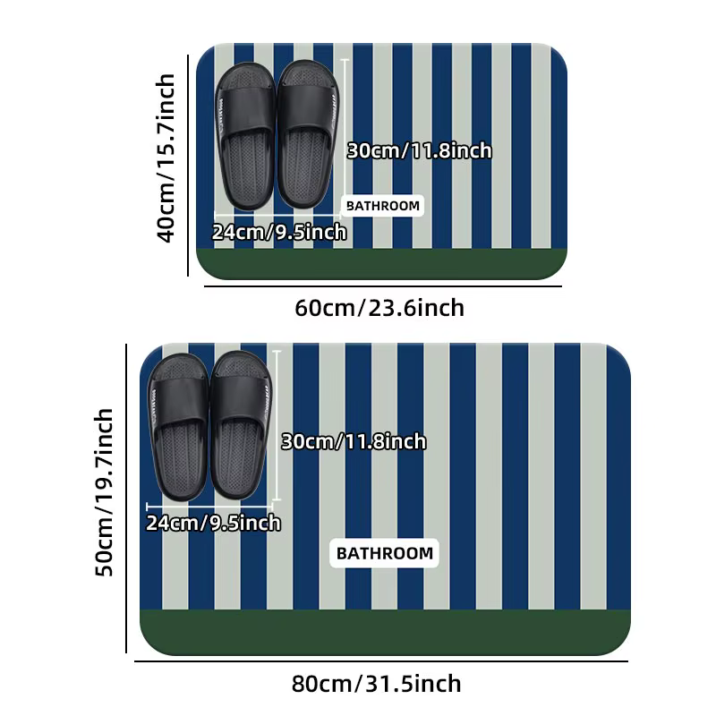 Tapis de bain antidérapant