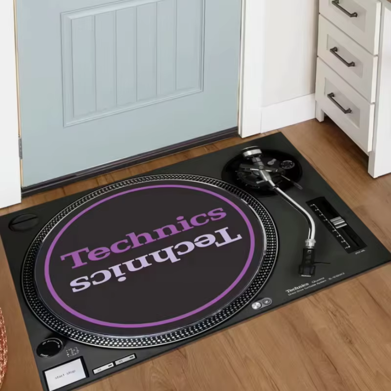 VIKAMA – tapis d'entrée vintage en vinyle