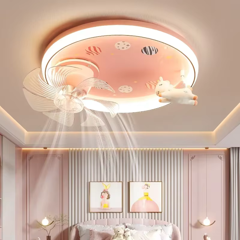 Plafonnier au design de dessin animé créatif pour enfants, lampe d'astronome pour chambre d'enfant, vêtements de chambre d'enfant, garçons et filles