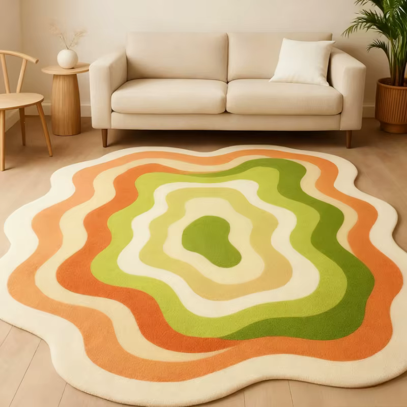 Tapis irrégulier de Style moderne