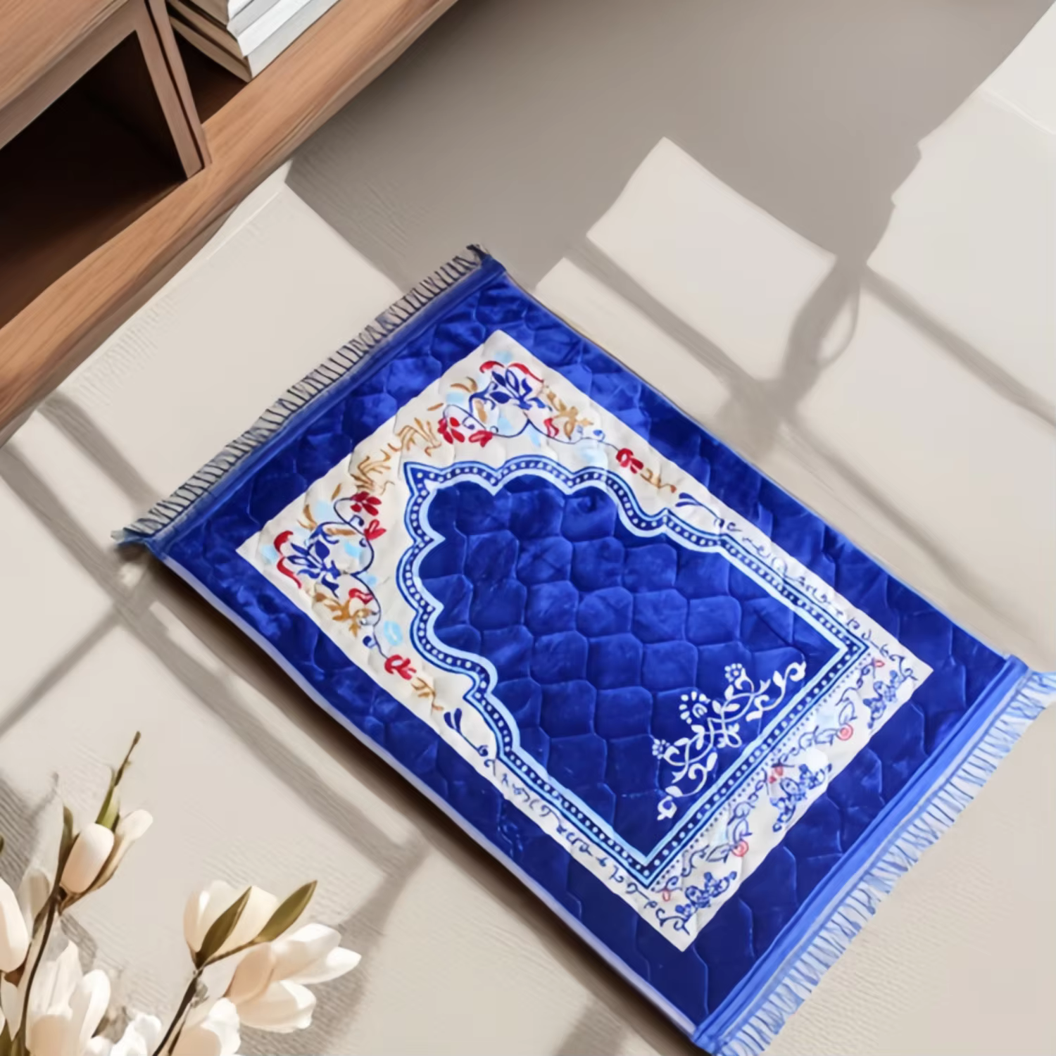 Tapis de prière musulman doux 80*120cm grand