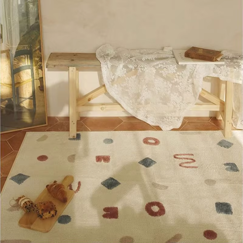 Tapis de salon de grande surface