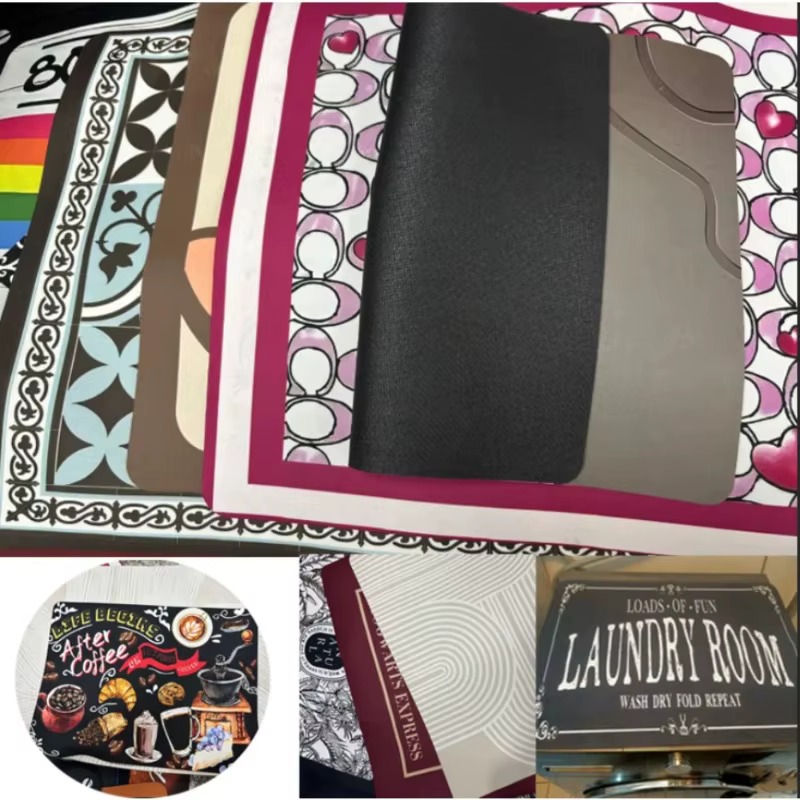 Tapis de séchage de cuisine en marbre