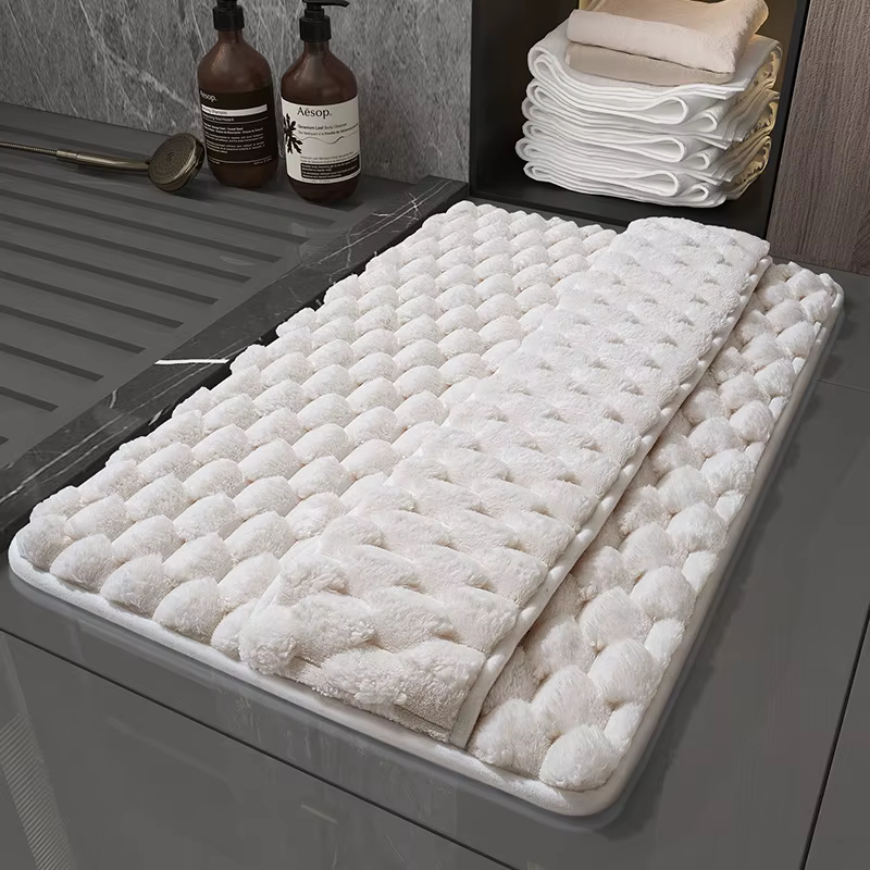Tapis de Bain en Mousse à Mémoire de Forme