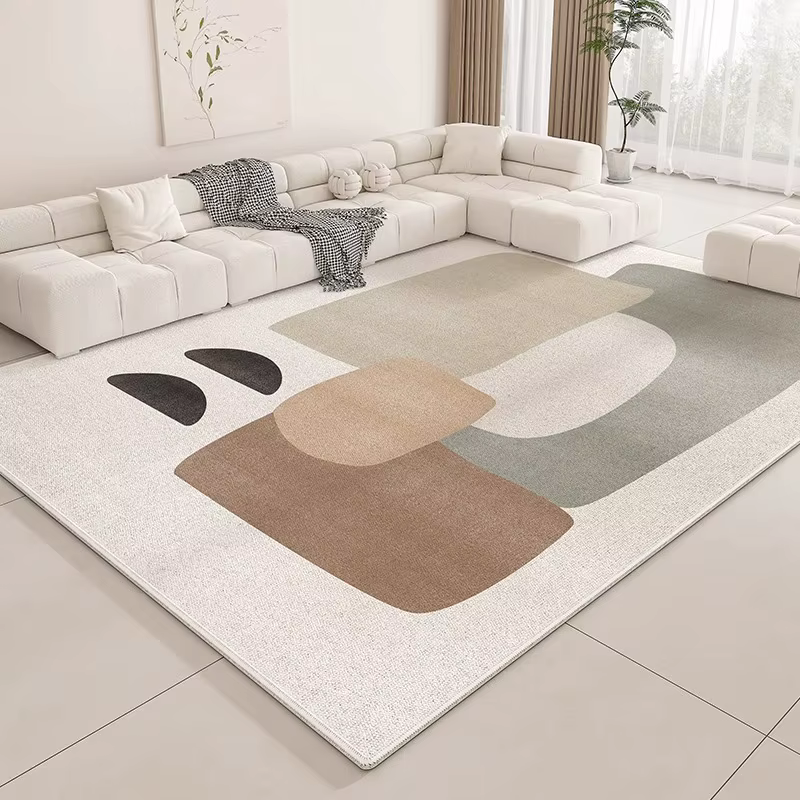VIAKAMA – tapis Simple de Style crémeux pour salon