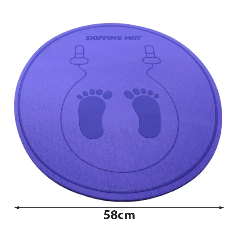Tapis de corde à sauter absorbant les chocs et isolation phonique