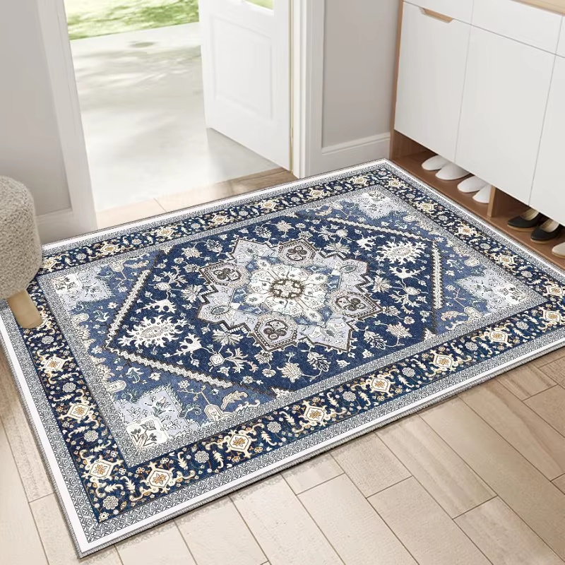 Tapis de porte à motif géométrique persan Boho