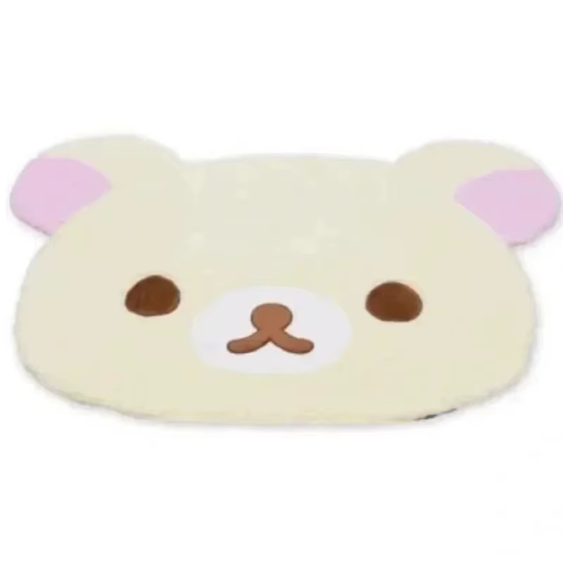 VIKAMA Tapis en forme d'ours Rilakkuma