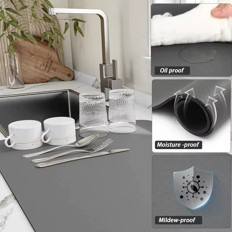 Tapis multifonctionnel de cuisine VIKAMA