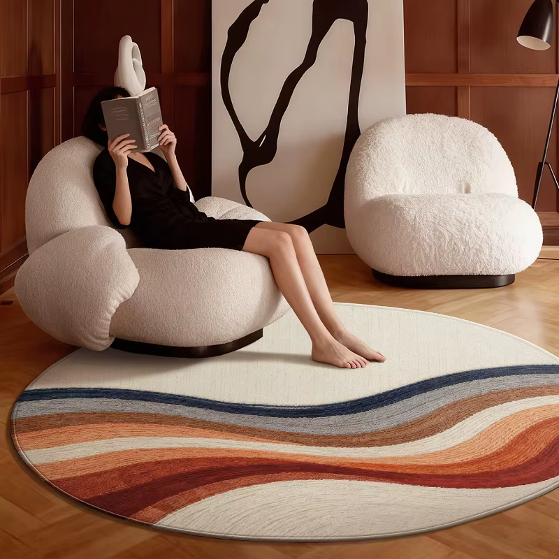Tapis de style moderne pour chambre à coucher