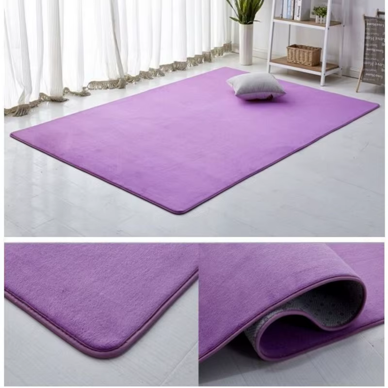 Tapis de salon en polaire insonorisé non ald
