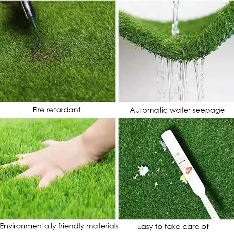 Tapis de Gazon Artificiel Synthétique pour Décoration de Jardin