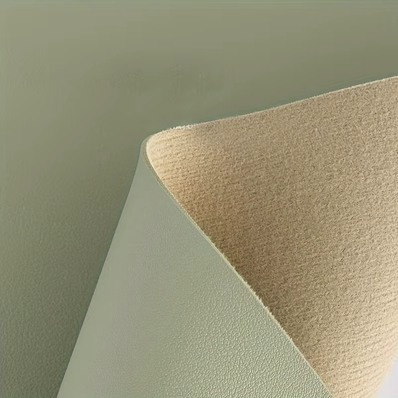 Tapis de table imperméable en simili cuir