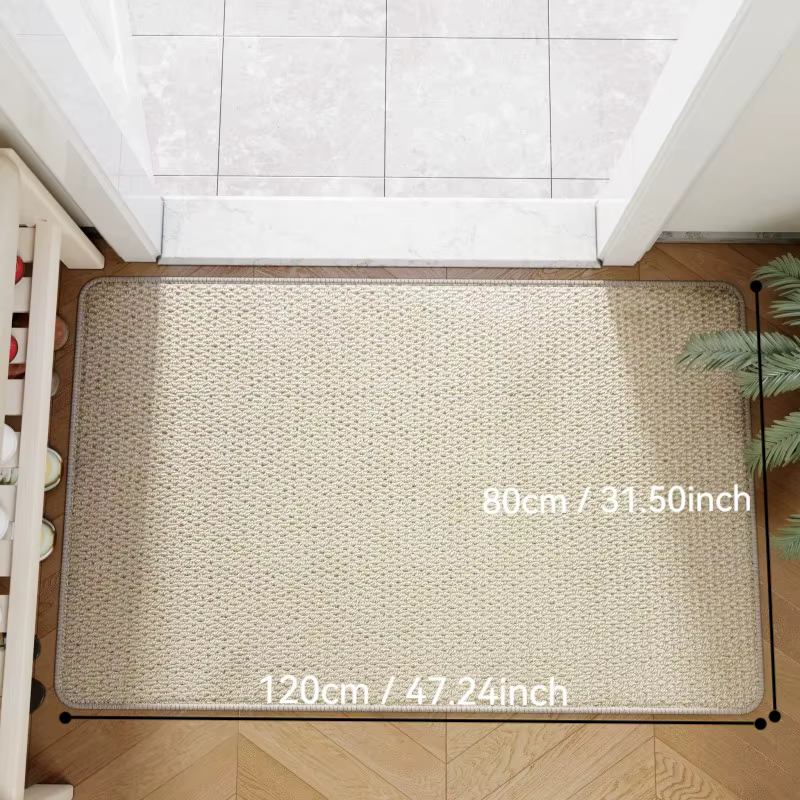Tapis d'Extérieur en Faux Jute