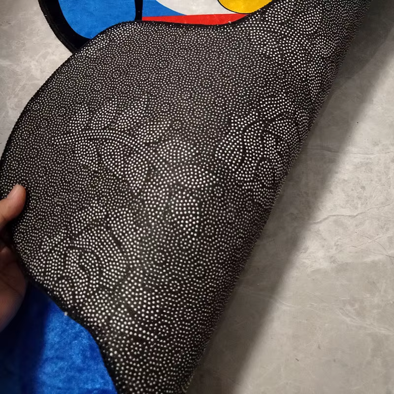 Tapis oursbricks de dessin animé irrégulier