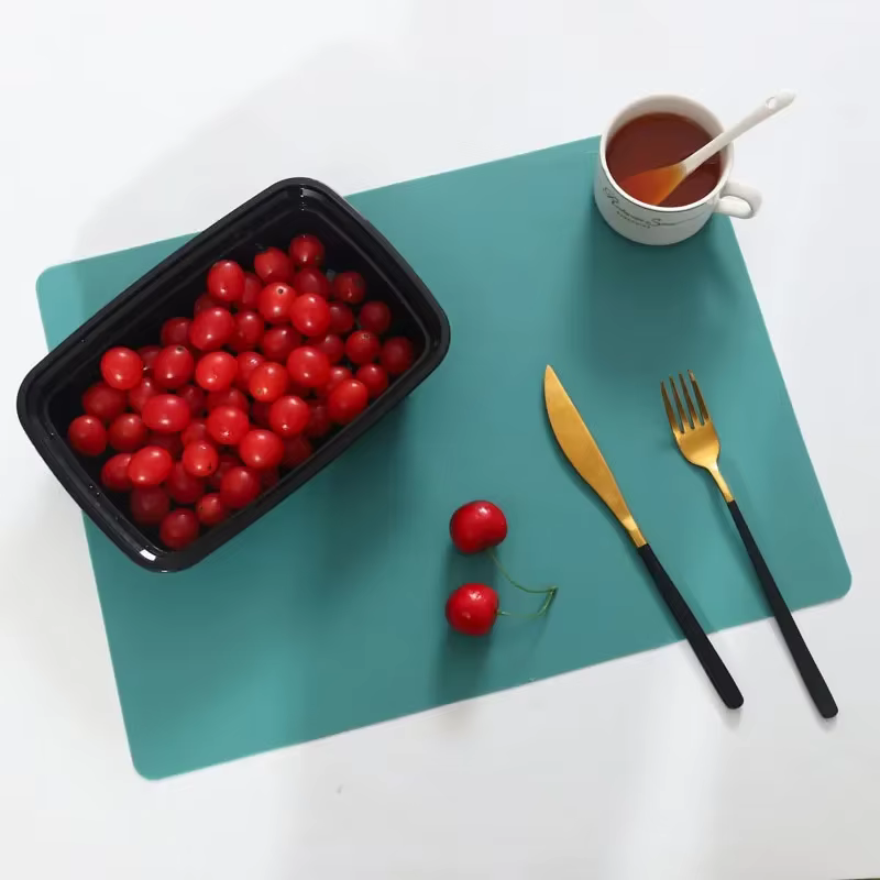 Napperon de cuisine carré en Silicone