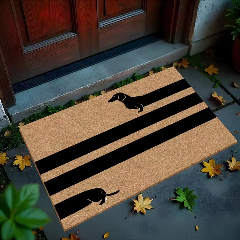 Tapis Chien Saucisson Mignon